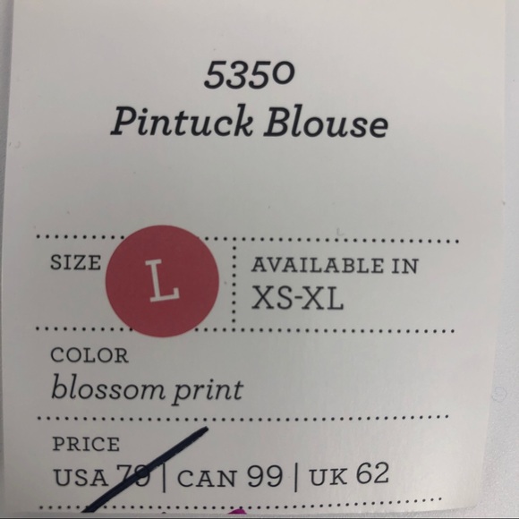 Cabi S'18 Pintuck Blouse #5350 Shortsleeved blouse - Picture 11 of 14